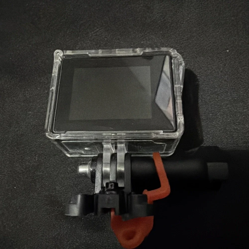 AEE Action Camera with Waterproof Housing and Mount Black Compact Camcorder